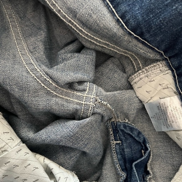 [14/36]]WMN Dish Jeans Blue Bermuda Denim Shorts - Picture 8 of 12